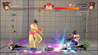Super Street Fighter 4:Arcade Edition 2013- mibegrang (Juri) vs DisturbedTomb0 (Juri)