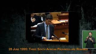 This Day in History - Three South African provinces are renamed | 28 June 1995
