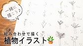 簡単 ボールペン1本で描くオシャレなお花の描き方 手帳 バレットジャーナル Draw With Me Youtube