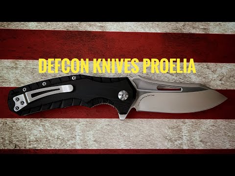 Defcon Blade Works Proelia. An overbuilt folder I picked up, on sale, for $45