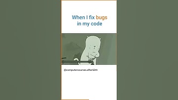 Fixing Bugs in your code🤣 #trending #funny #mems #funnymems #ytshorts #codinglife #computercourses