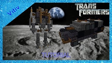 Transformers Crankcase in Minecraft - 1:1 Scale - Tutorial
