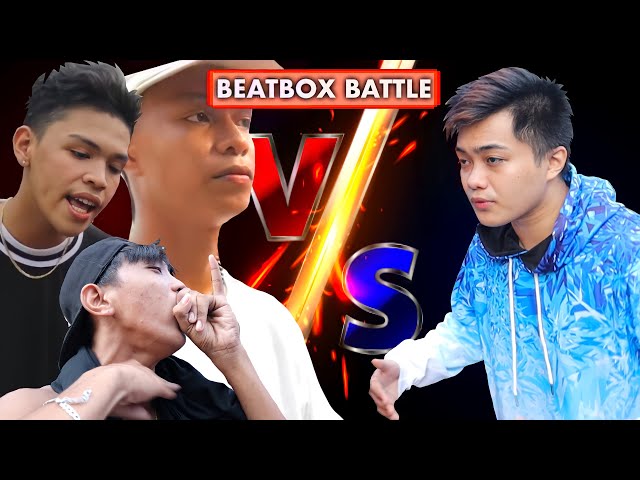 3 vs 1 BEATBOX BATTLE - AD BEAT vs BOY NGUSO, PINAKA MAGALING MAG BEATBOX NG MUNDO at GALAXY class=