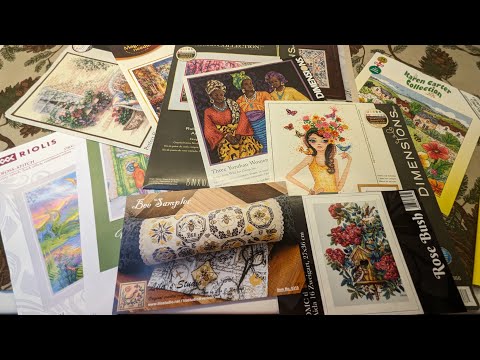 №80 Вышивальные ИТОГИ Лета 2023 г. Вышивка крестиком