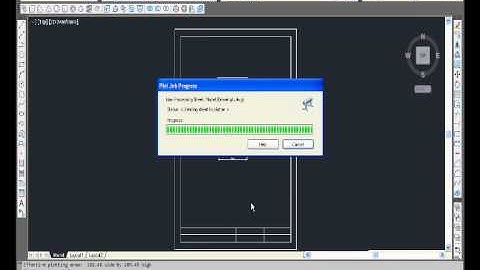 Tutorial Mencetak Gambar pada Model Space AutoCad 2012