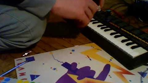 circuit-bent casio Sa-1