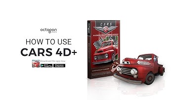How To Use Cars 4D+ Augmented Reality Flashcards | Octagon Studio