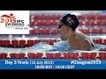 Day 3 finals | 2015 IPC Swimming World Championships, Glasgow