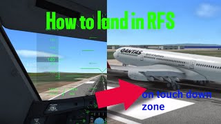 How to land properly in RFS-Real Flight Simulator screenshot 4