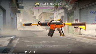 M4A1s Atomic Alloy CS2 Skin Inspect