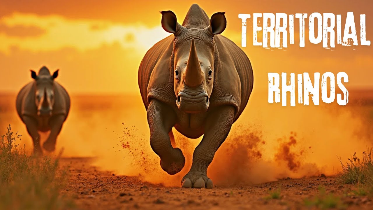 Rhino Secrets Revealed: The Truth About Their Territorial Aggression! 🦏