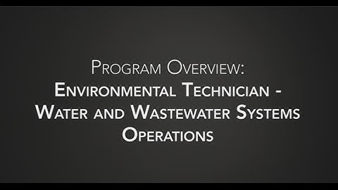 Environmental Technician Program Overview - Northern College