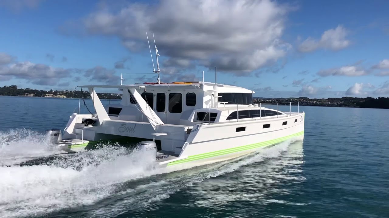 outboard powered catamarans