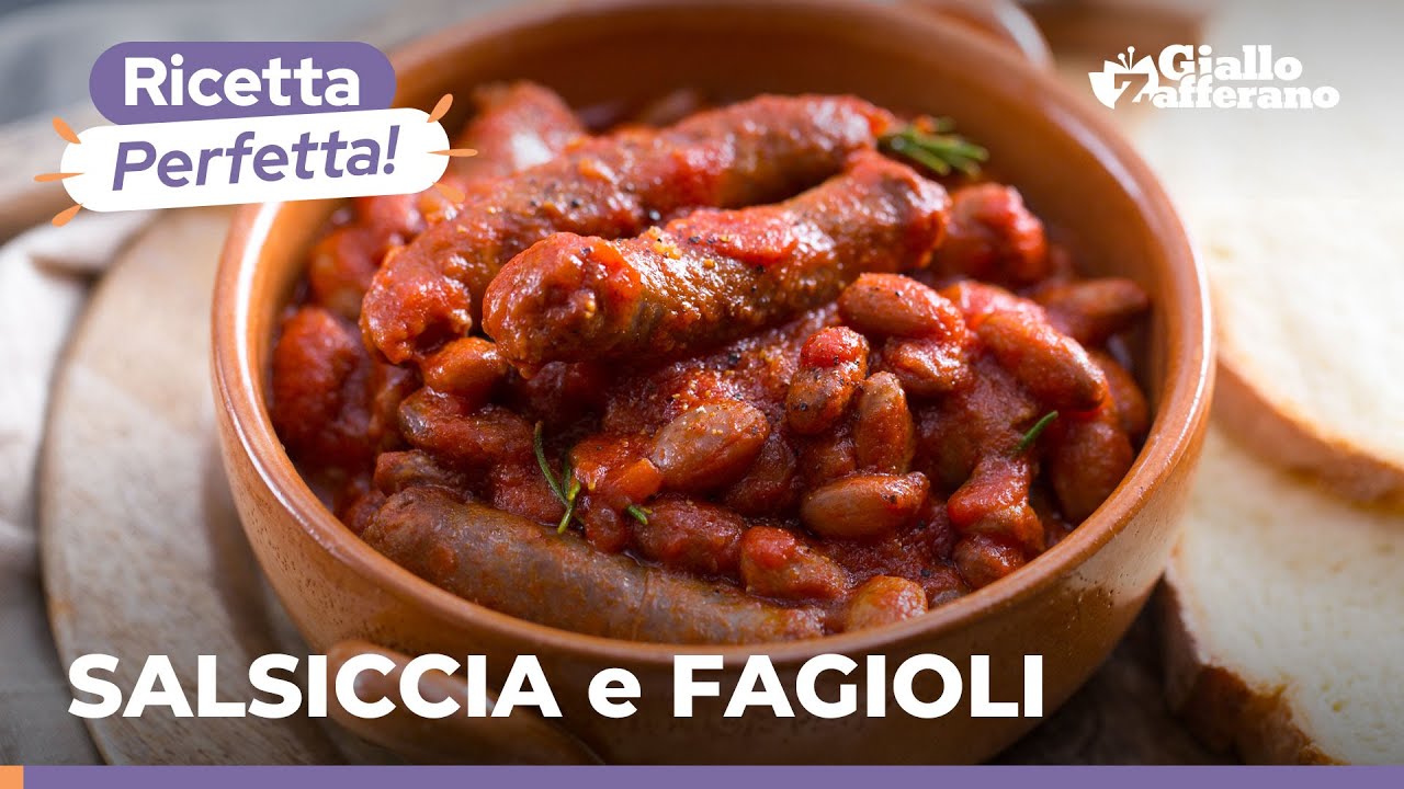 Колбаса и фасоль: сытное и деревенское основное блюдо с простыми ингредиентами 🤪😋