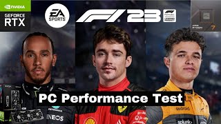 F1 23 PC Performance Test | RTX 3080 Ti | Ryzen 7 7700X | Ultra Settings | Ray Tracing | DLSS