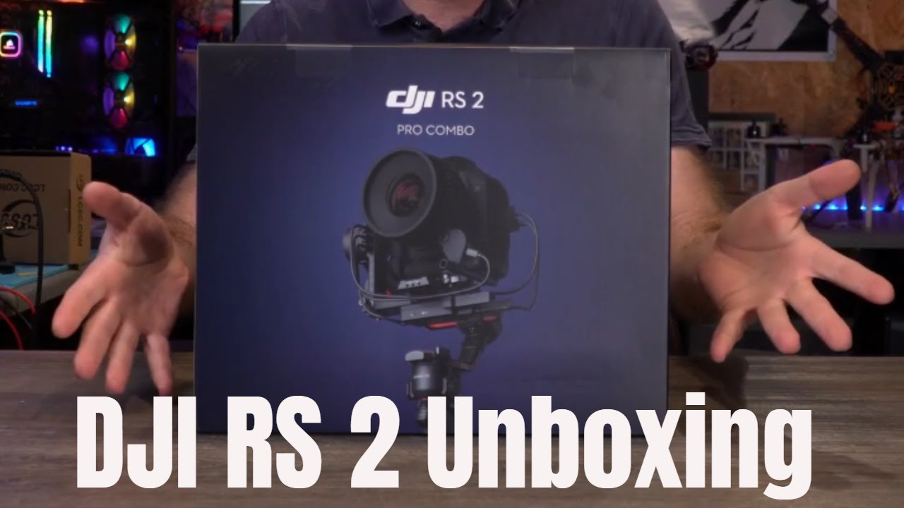 DJI RS2 Pro Gimbal Unboxing