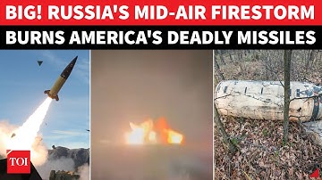 On Cam: Russian S-400 SHOOTS DOWN American Long Range ATACMS Missiles In Huge Action | Ukraine War