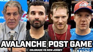 Jared Bednar & Avs on Landeskog HISTORIC Night, BAD Calls From Refs, & More After 5-2 WIN vs Devils