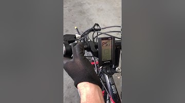 Bafang Mid drive kit  speed limits setup