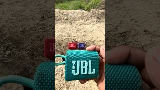 Jbl go3 vs go4 water test
