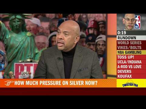 PTI revisits FBI’s illegal gambling probe involving the NBA 👀 A ‘DISASTROUS’ look for Adam Silver?