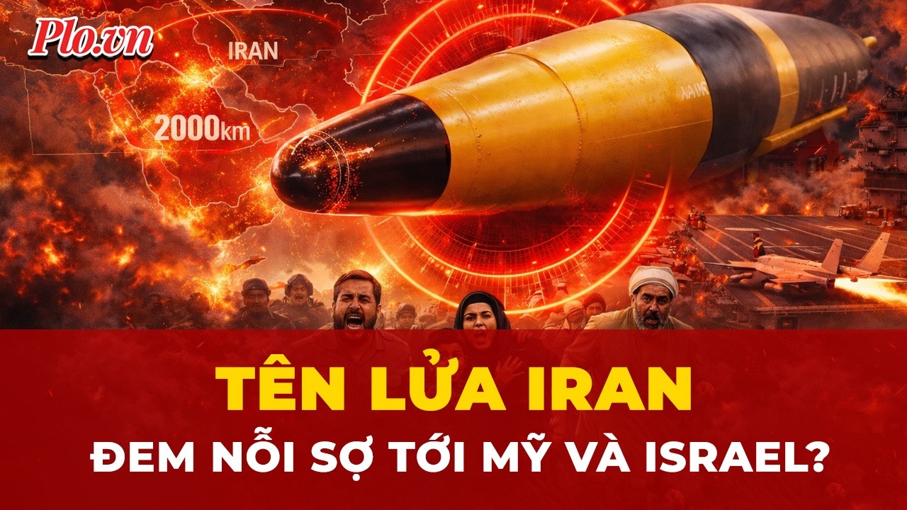 Mỹ, Israel toát mồ hôi vì tên lửa tầm bắn 2000 km của Iran? | Tin nhanh