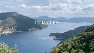 Short distance hiking in Icmeler/Marmaris Turkey