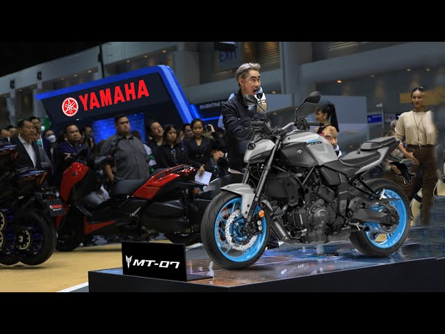 Release of the 2025 Yamaha MT-07 with Y-AMT Automatic Transmission