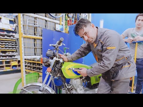 كيفية تشخيص قطع النارية بمعنى الكهربايات حسين بطة النجف حي النصر الشارع الخدمي