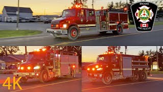Brooke Fire - Pumper 3, Tanker 2, Tanker 4 Responding
