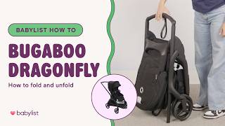 Bugaboo Dragonfly Stroller Review + Fold Demo (One-Hand Compact Fold!)