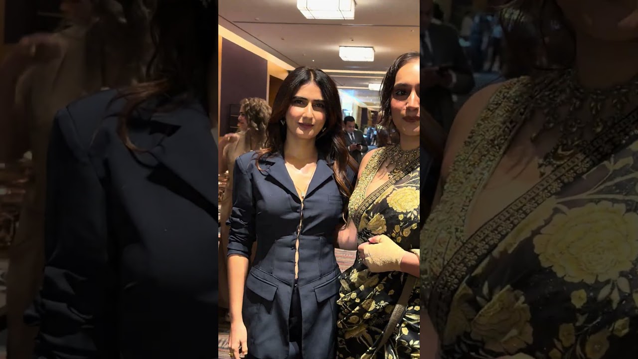 Fatima Sana Sheikh spotted for an Event in Mumbai📸