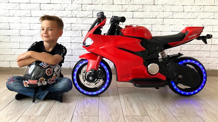 Mark bought a New Mini bike. Unboxing and Assembling Mini Moto.