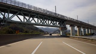Highway Driving  Daegu to Seoul in Korea (No Talking, No Music)