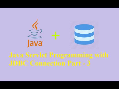 3 Java Servlet Programming with JDBC Connection Part-3