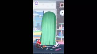 How to make the “Cuttie” Hairstyle/👍🏻Toca Boca hair salon 3 screenshot 5