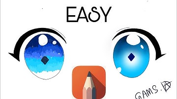 HOW TO DIGITAL COLOR ANIME EYES WITH AUTODESK SKETCHBOOK