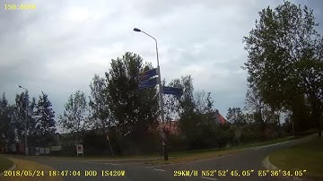 DOD IS420W DASHCAM 360 VIDEO