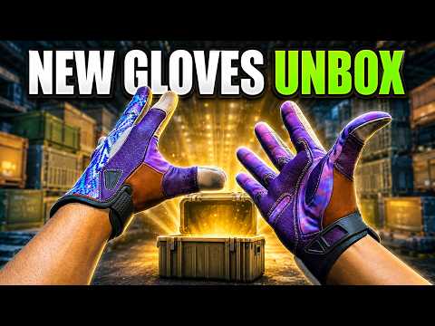 I UNBOXED THE NEW GLOVES AGAIN... (INSANE)