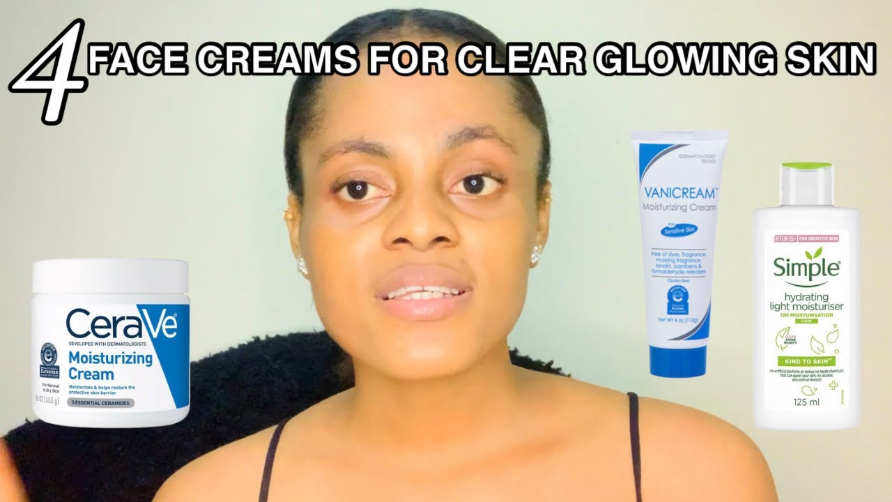 4 AFFORDABLE FACE CREAMS FOR SOFT GLOWING SKIN simple cerave 