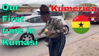 We officially went to Kumerica 🇬🇭 Dancing on the street of Kumasi