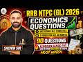 📊Economics Practice Set- RRB NTPC Graduation Level All Economics Questions (March 2026) | Sachin Sir