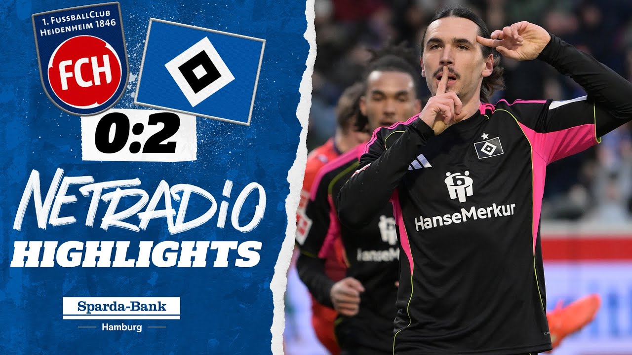 KÖNIGSDÖRFFER UND PHILIPPE TREFFEN ZUM SIEG! | 1. FC Heidenheim vs. HSV| Highlights im HSVnetradio