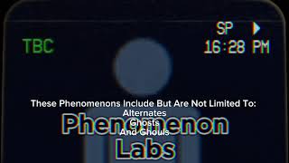 Phenomenon Labs Advertisement