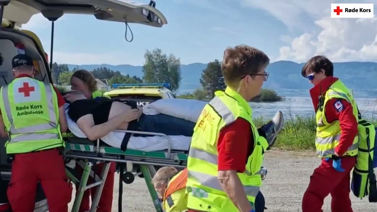 Øvelse på Skibladner