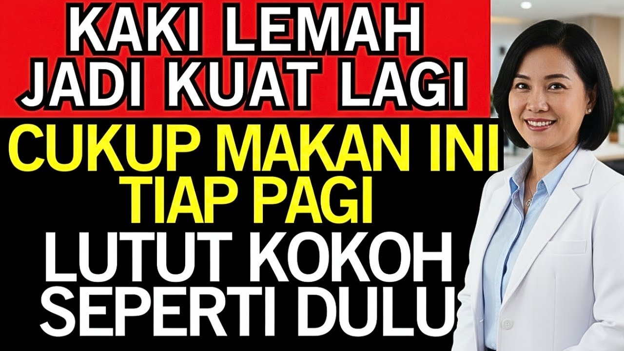Rahasia KAKI Sekuat BAJA Meski Usia 90‼️Cukup Makan Ini Setiap Hari, Terbukti Ampuh Kesehatan La