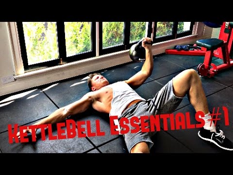 One Arm Kettlebell Floor Press Youtube