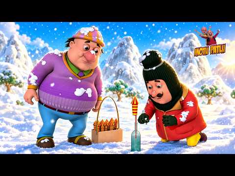 Dr. Jhatka के Rocket ने सब कुछ Freeze कर दिया! | Motu Patlu | मोटू पतलू