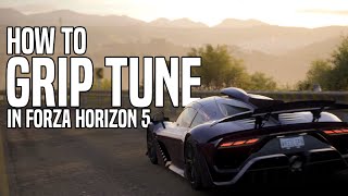 How to Tune cars in Forza Horizon 5 *All you need to know*