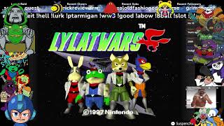 35 minutes of Lylat Wars Star Fox 64 N64 Multiplayer